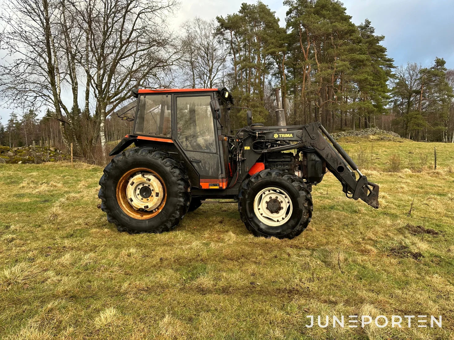 Valmet 755 med lastare