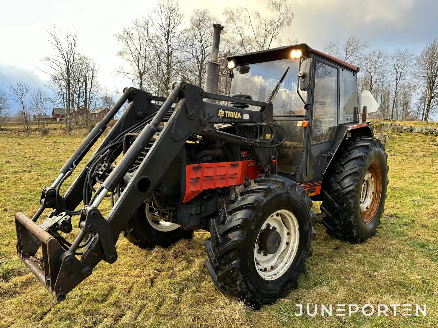 Valmet 755 med lastare