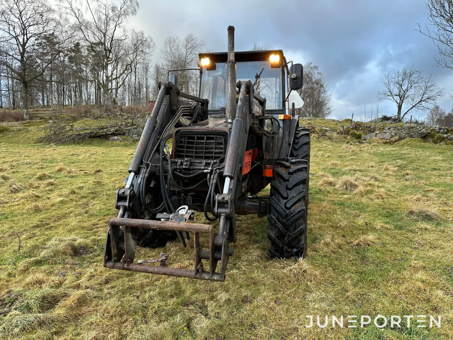 Valmet 755 med lastare
