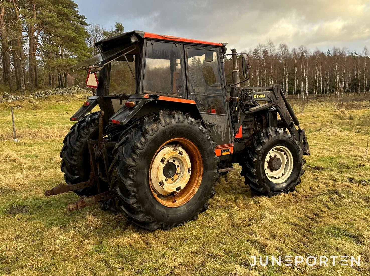 Valmet 755 med lastare