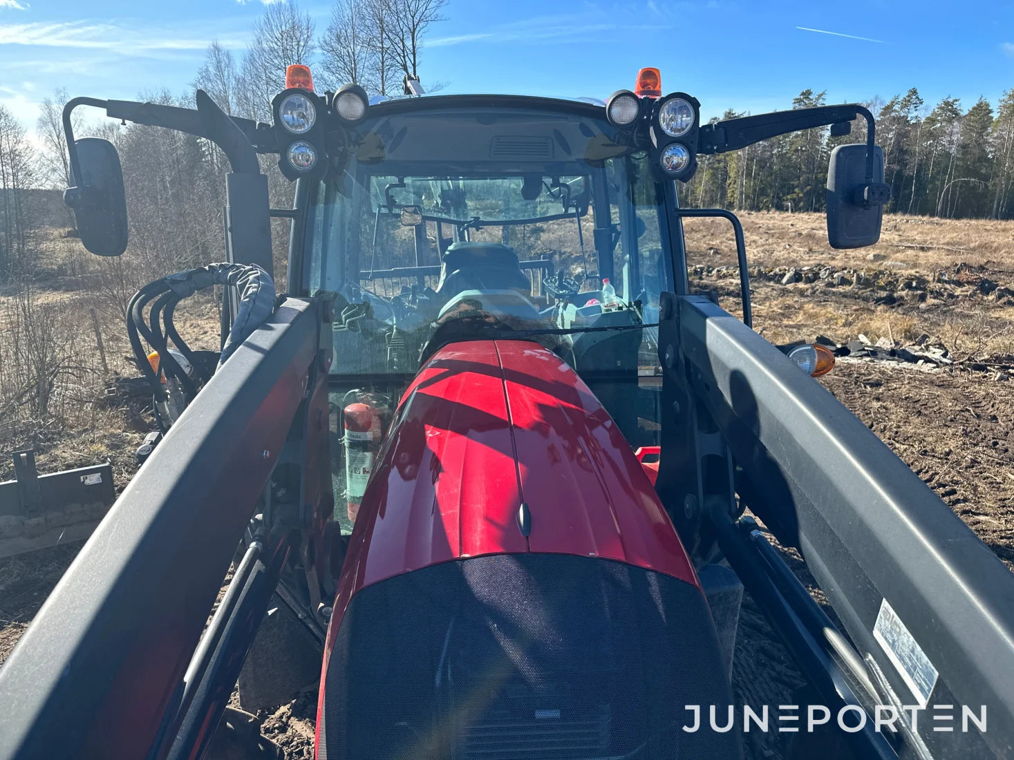 Valtra A 134 med lastare