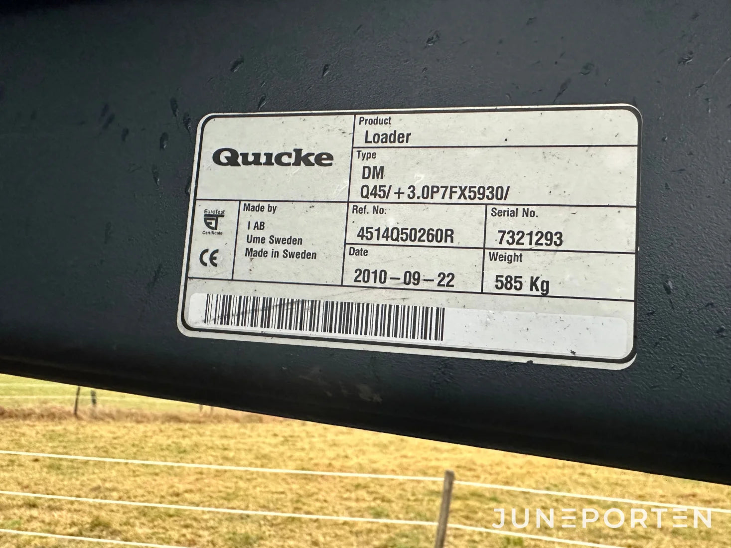 Valtra N111E med lastare