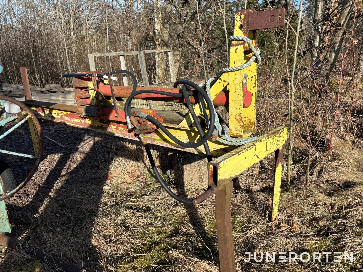 Hydrauldriven vedkap