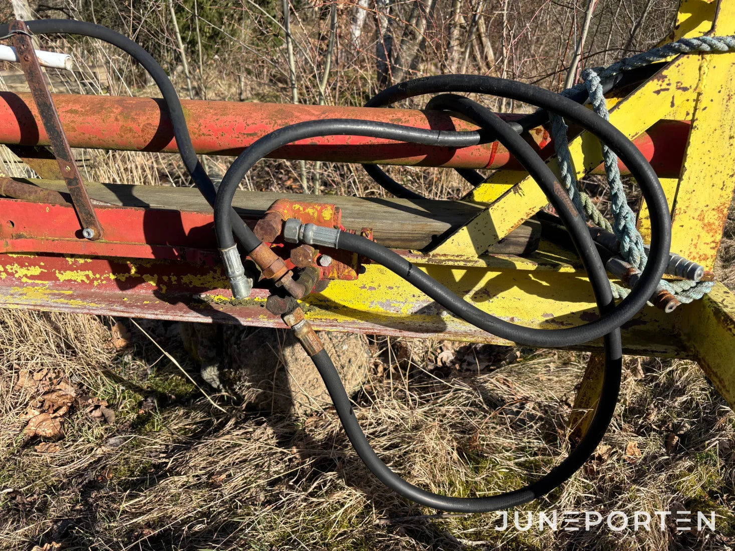 Hydrauldriven vedkap