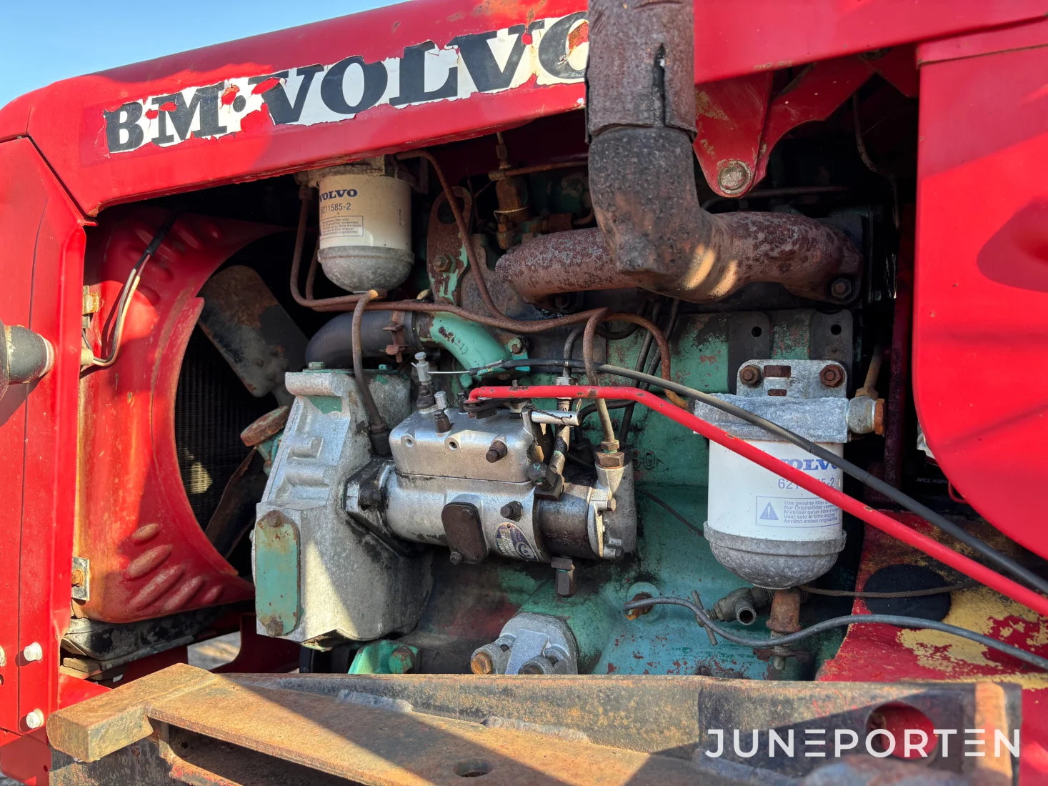 Veterantraktor Bolinder-Munktell Volvo 400