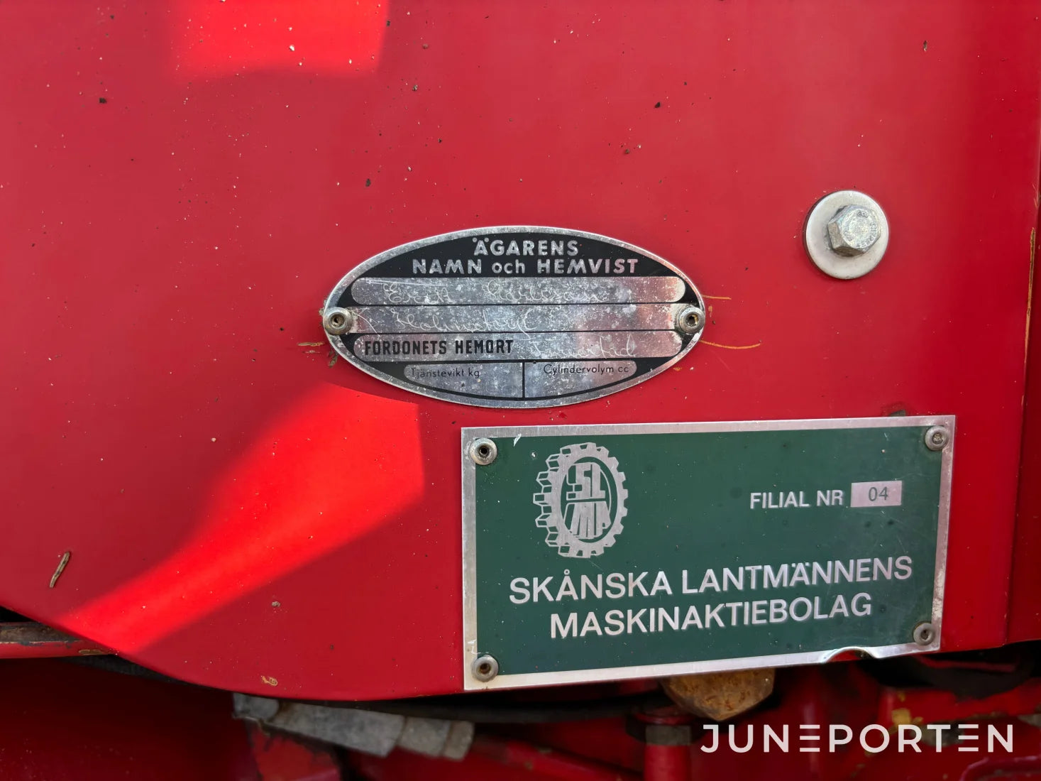 Veterantraktor Bolinder-Munktell Volvo 400