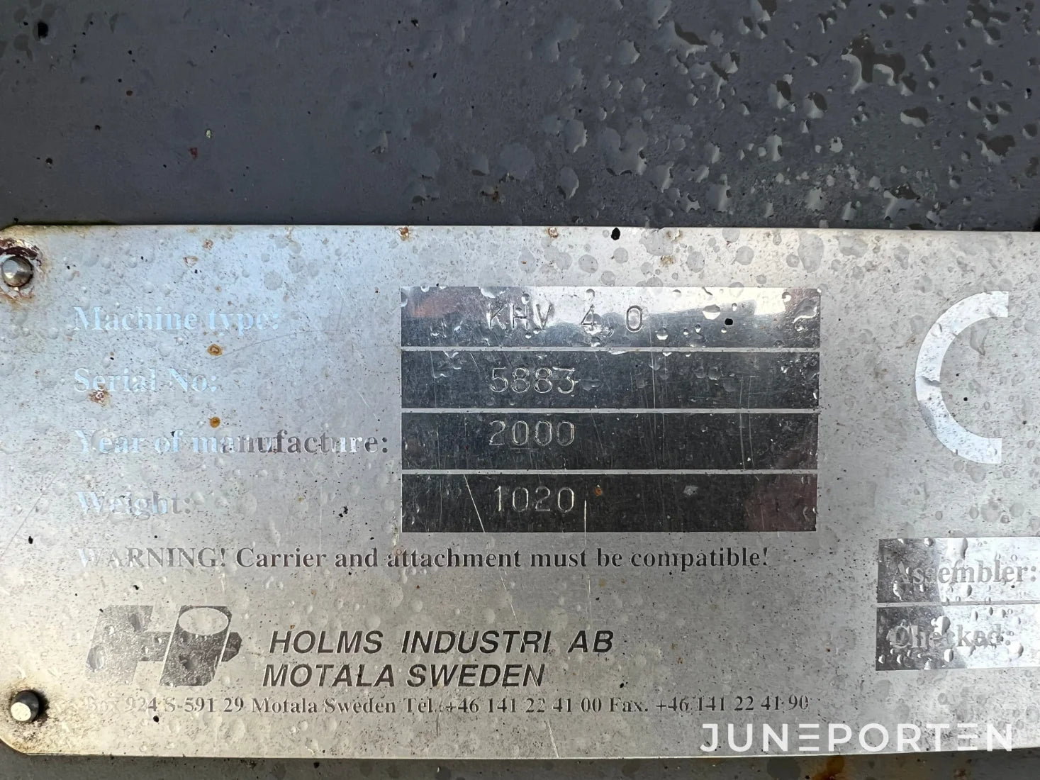 Vikplog Holms KHV 4,0