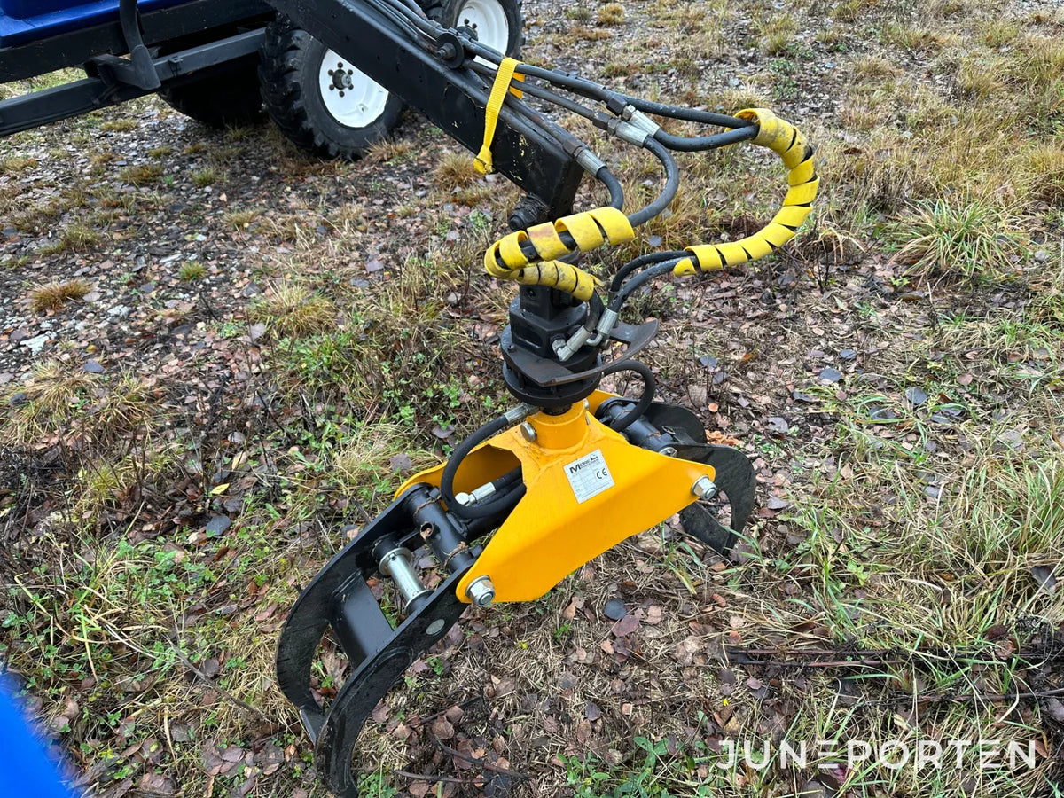 Skotare Vimek 606 med hydrauliskt tippflak