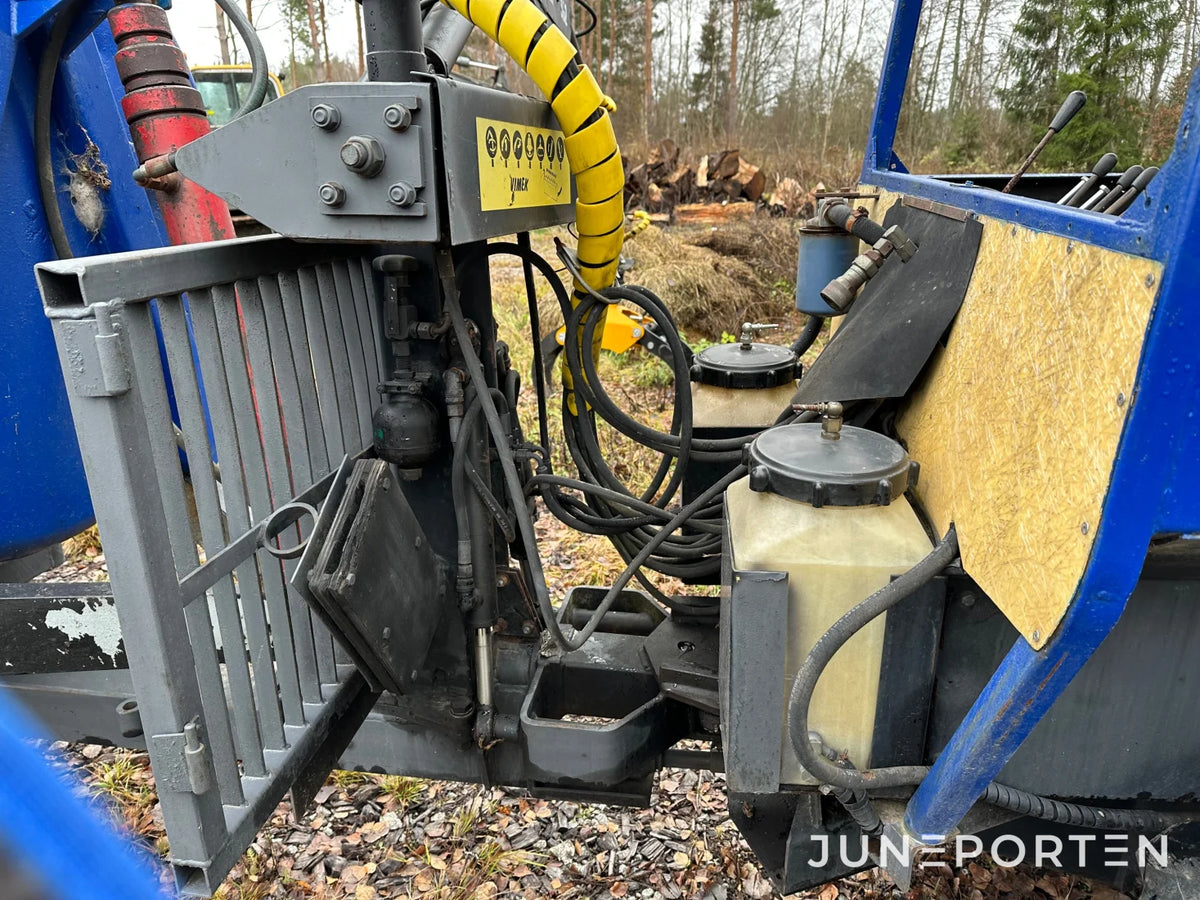 Skotare Vimek 606 med hydrauliskt tippflak