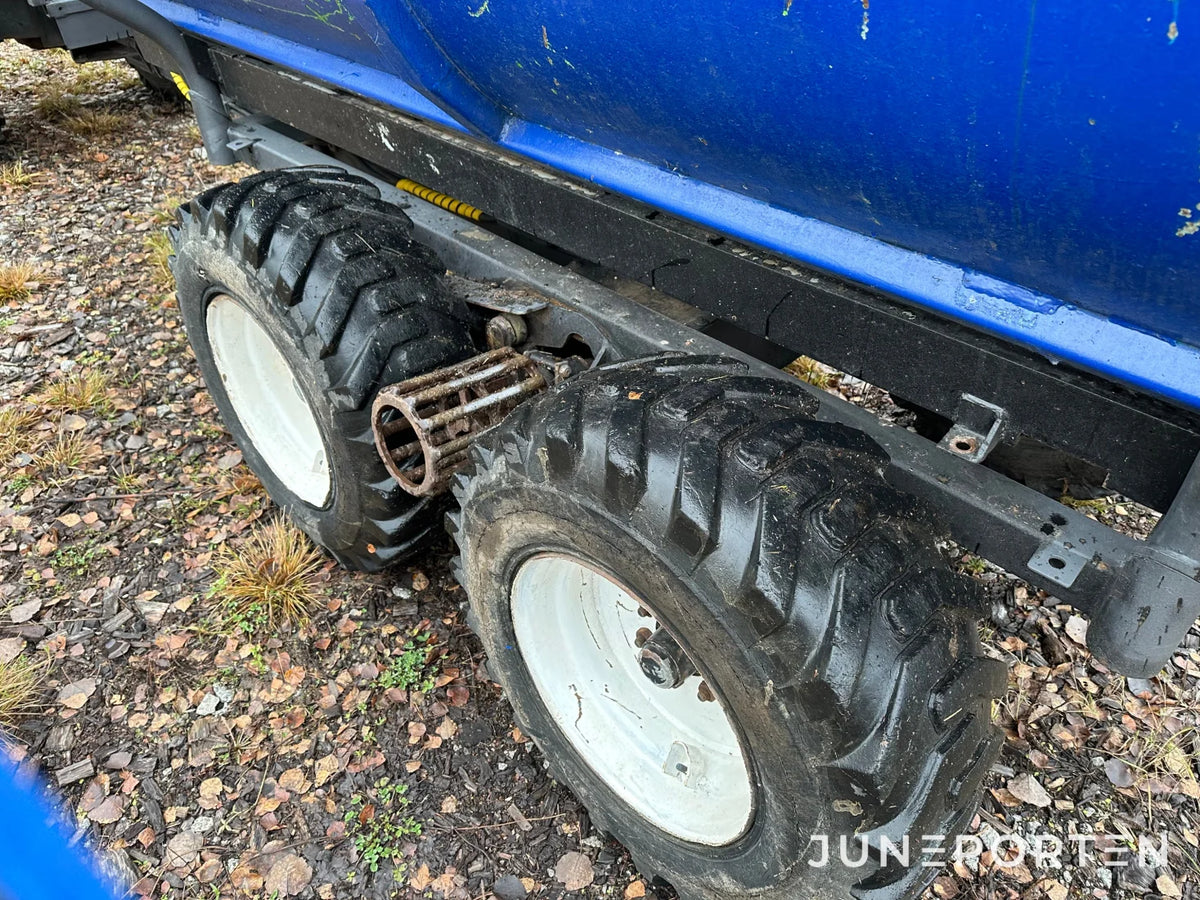 Skotare Vimek 606 med hydrauliskt tippflak
