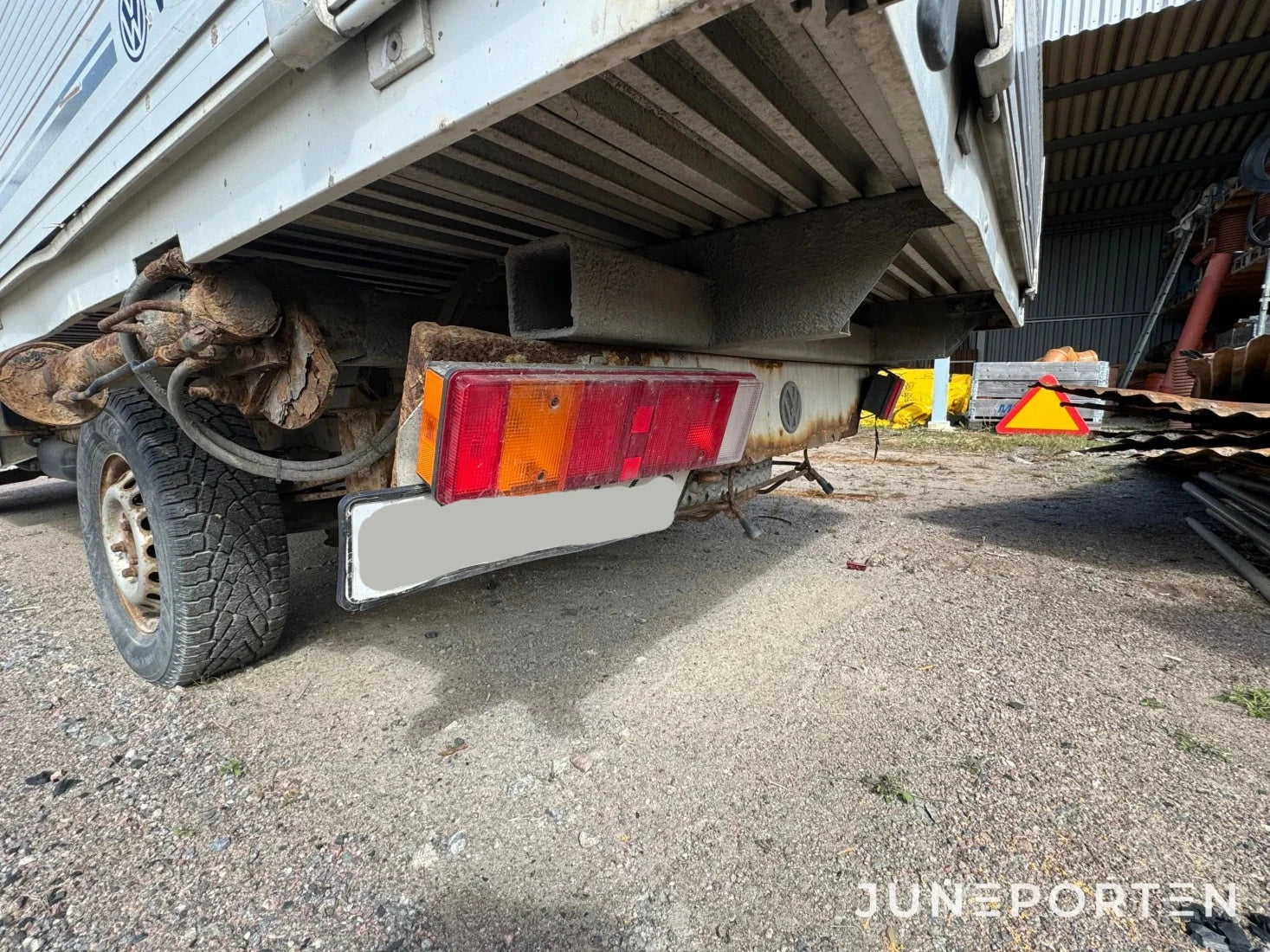 Flakbil Volkswagen LT35 2.5 TDi