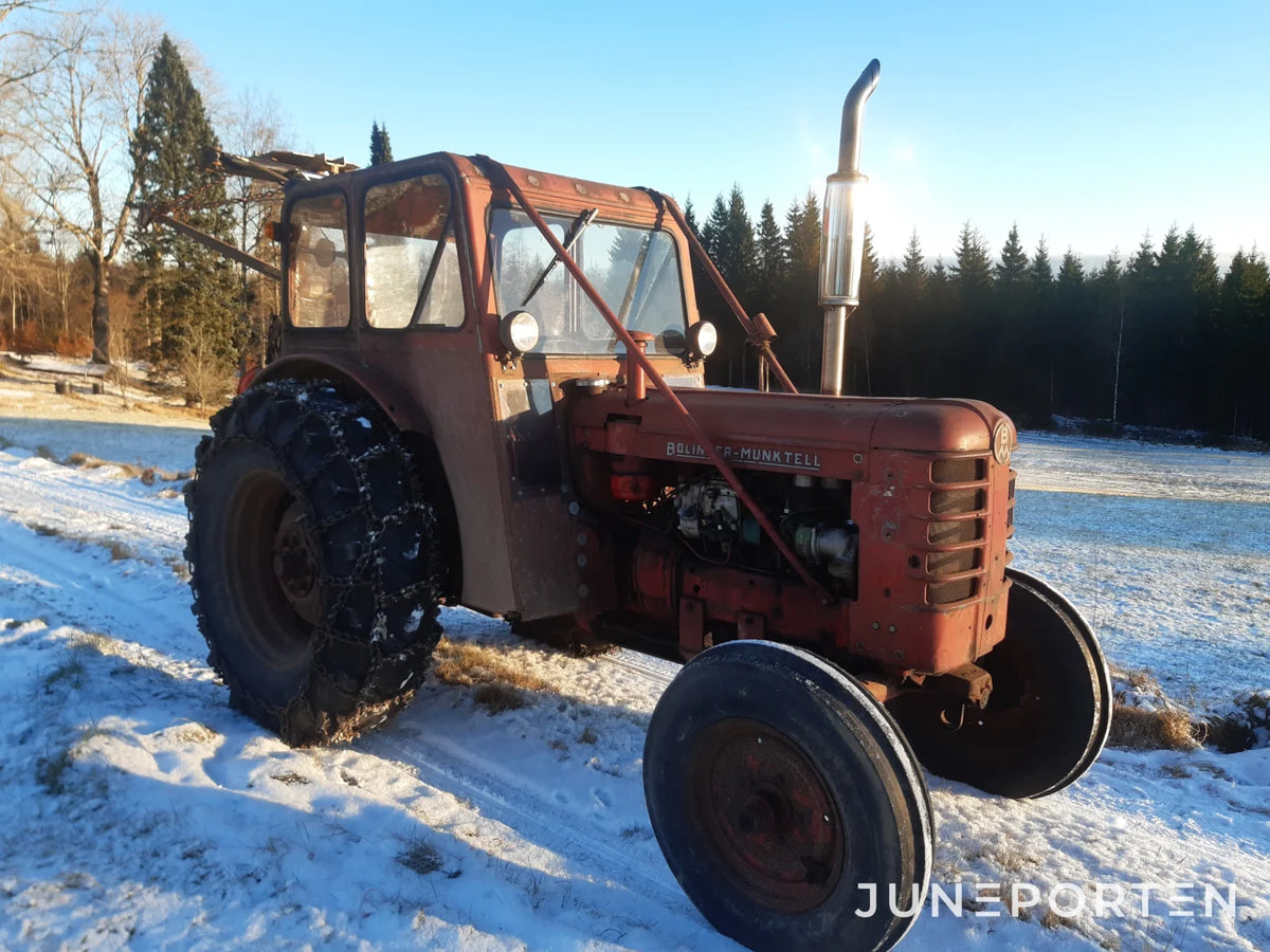 Volvo BM 350 boxer med Star wirekran