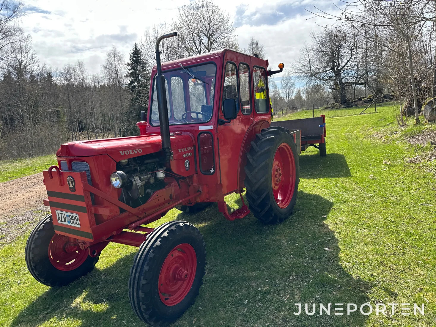 Volvo Buster 400 med vagn