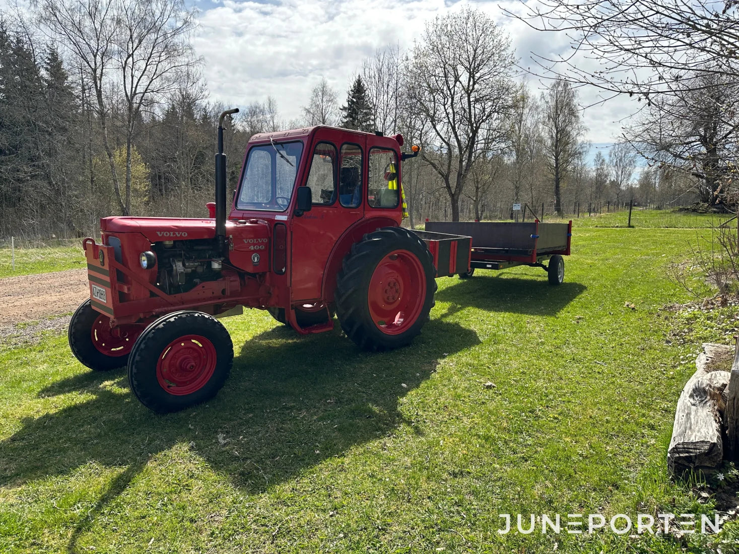 Volvo Buster 400 med vagn