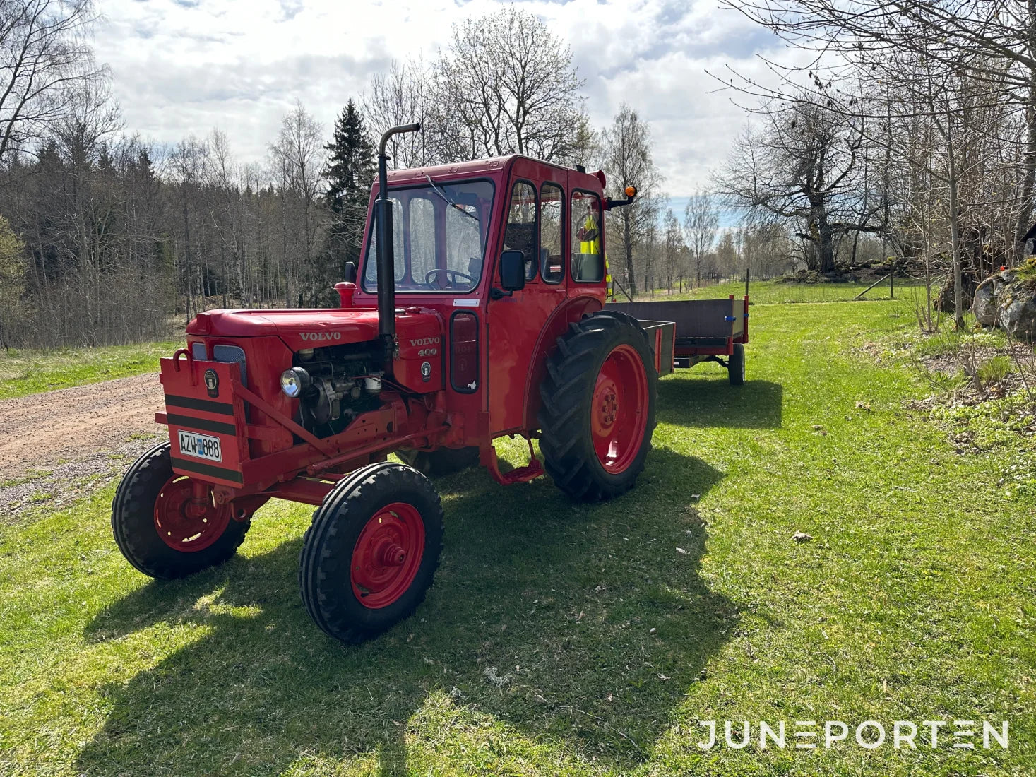 Volvo Buster 400 med vagn