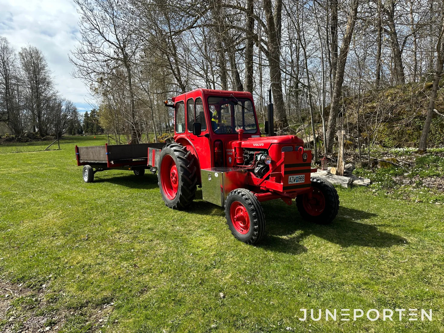 Volvo Buster 400 med vagn