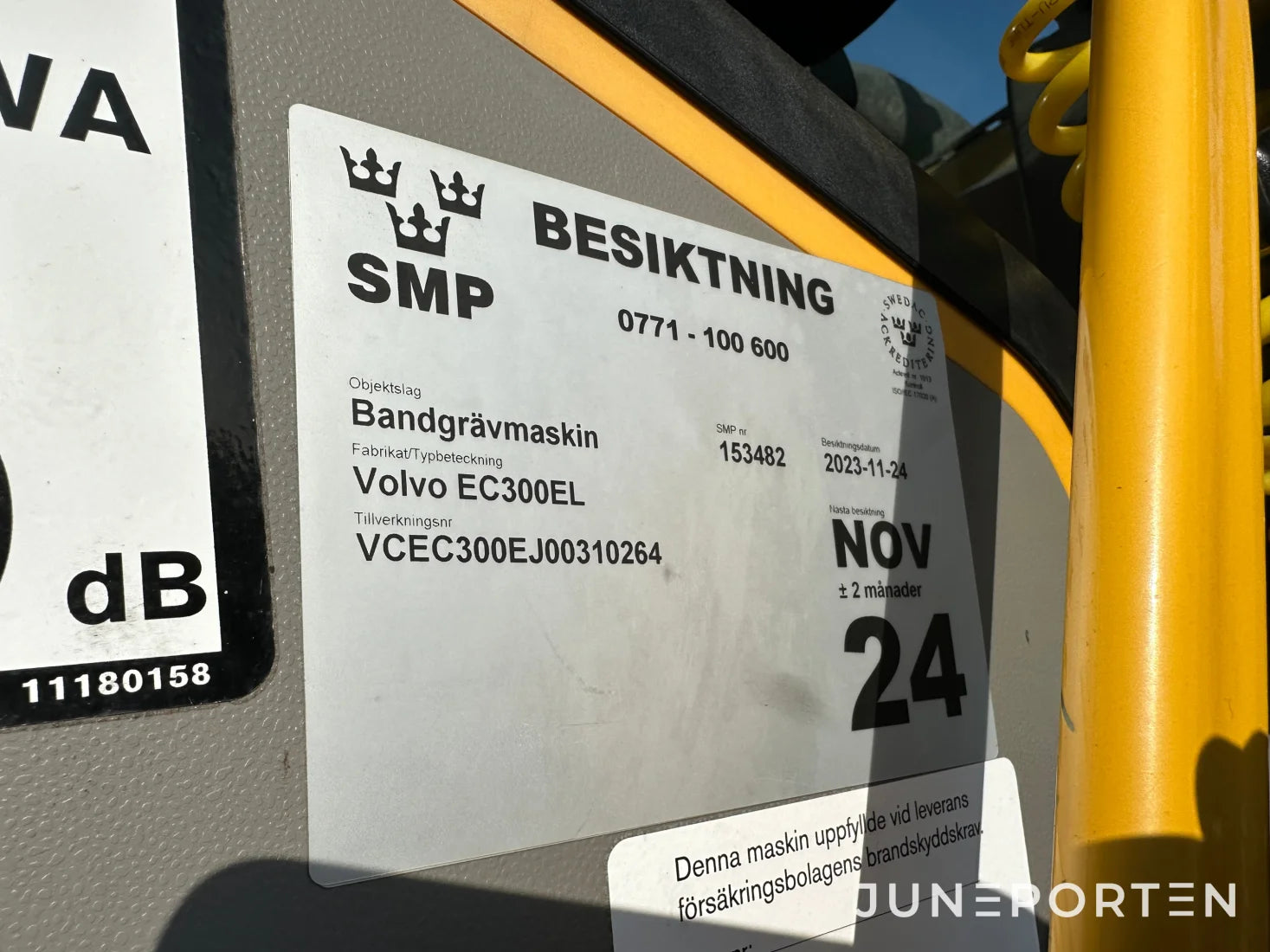 Bandgrävare Volvo EC 300 EL