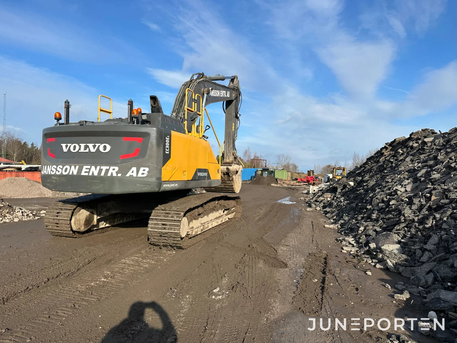 Bandgrävare Volvo EC 300 EL