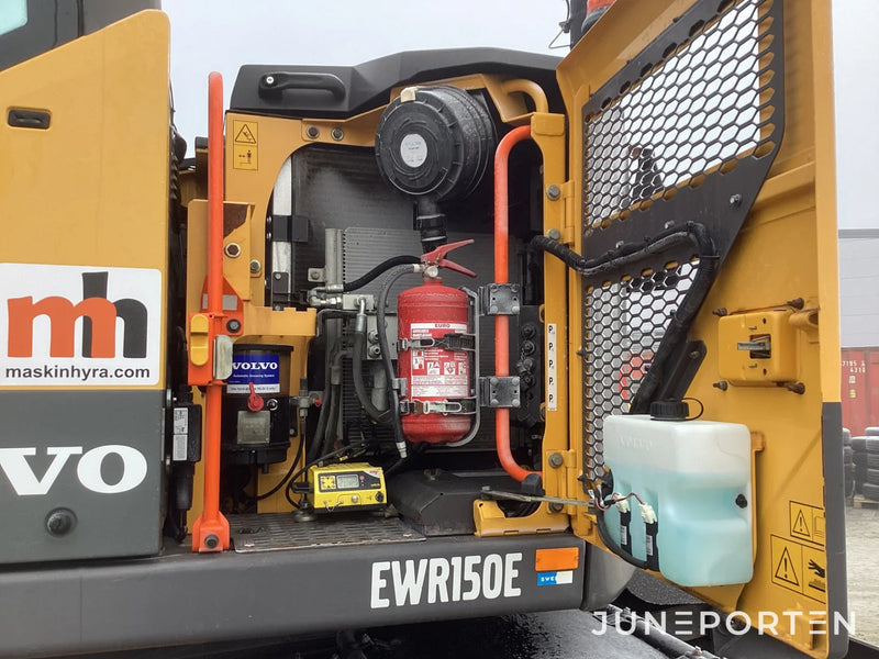 Hjulgrävare Volvo EWR150E