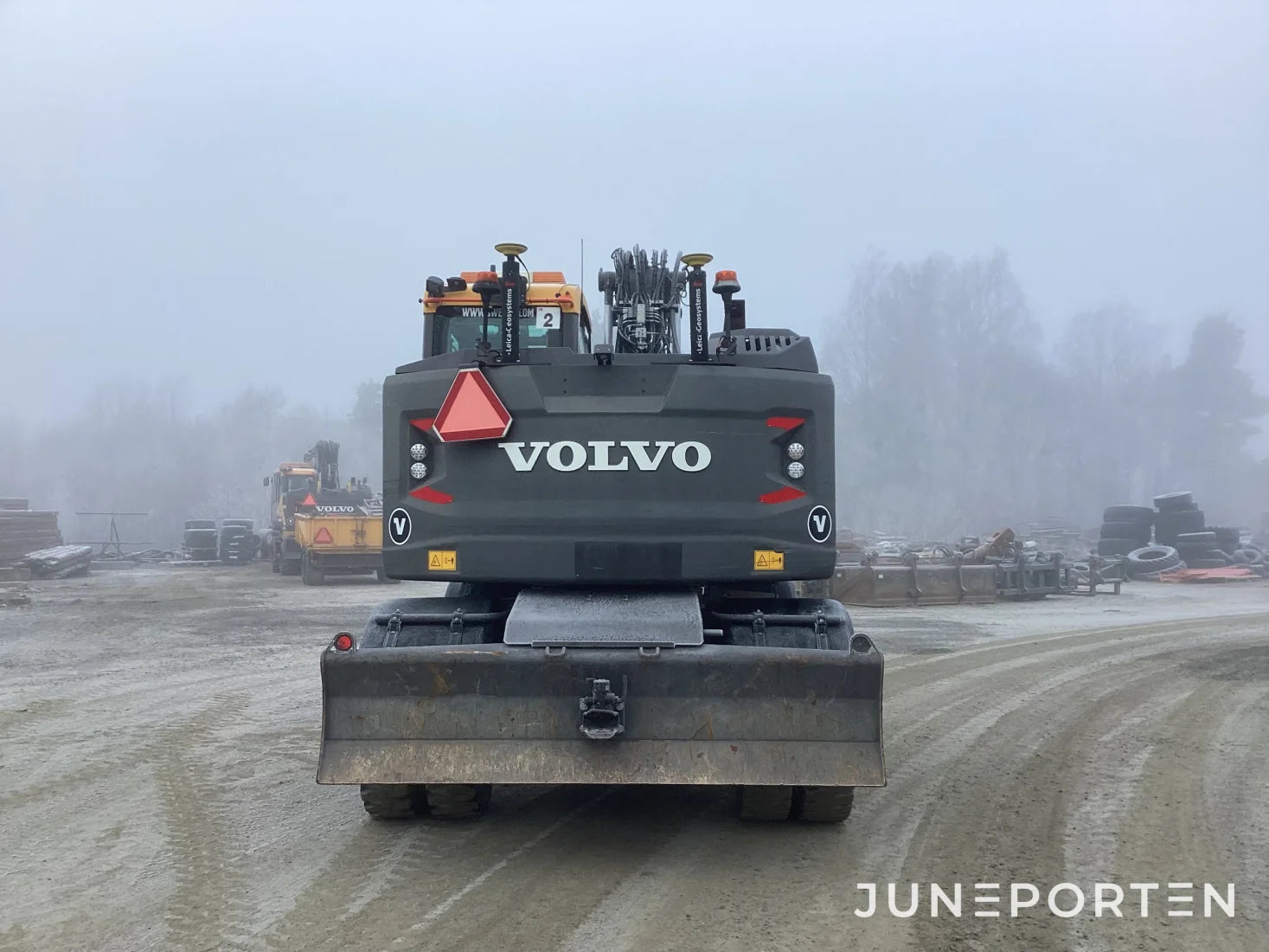 Hjulgrävare Volvo EWR150E