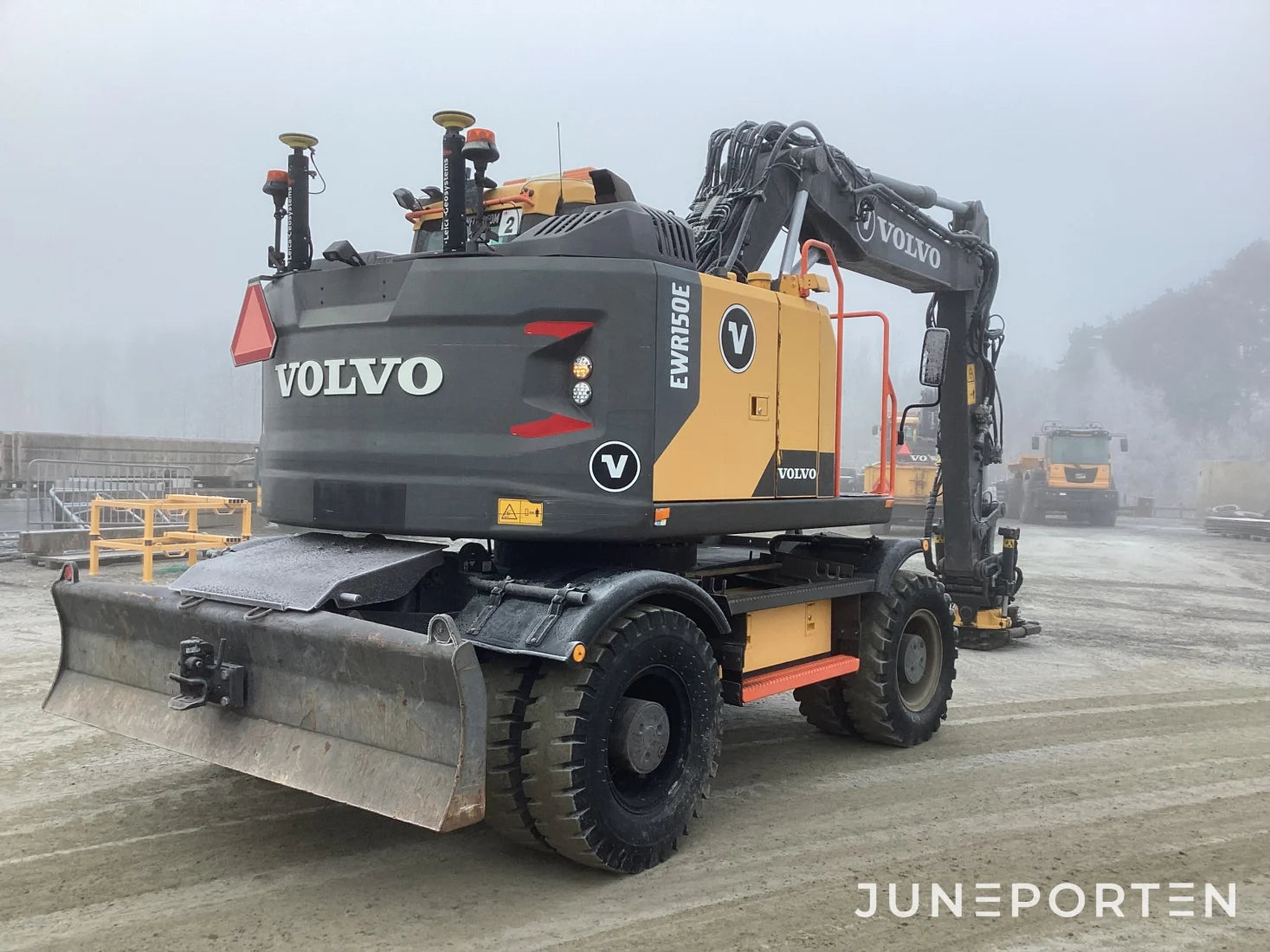 Hjulgrävare Volvo EWR150E
