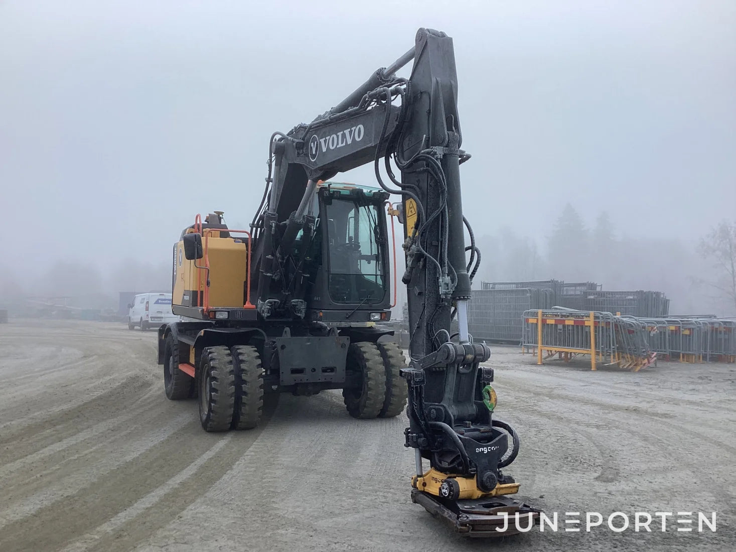 Hjulgrävare Volvo EWR150E