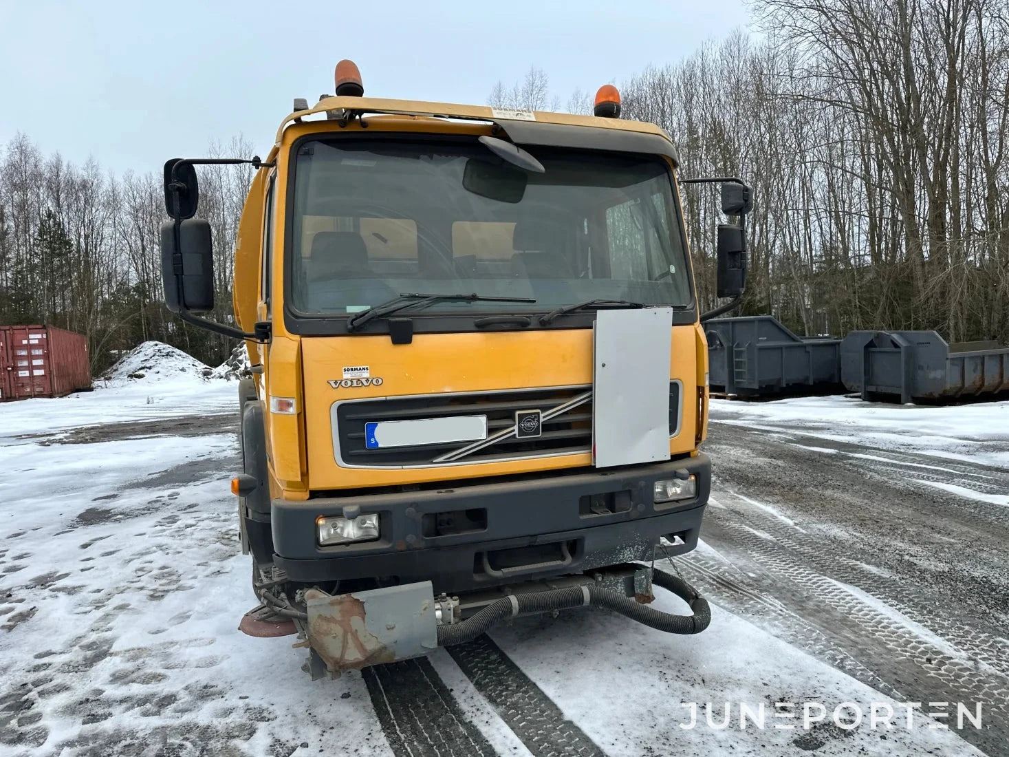 Gatusop och Uppsamlingsbil Volvo FL6/220
