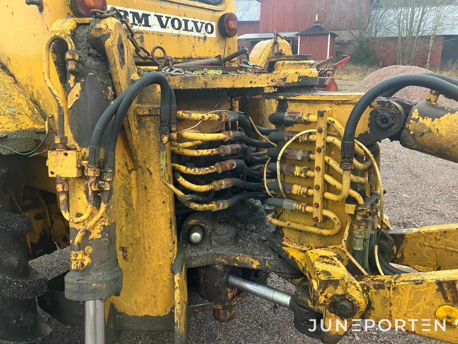 Traktorgrävare Volvo GM 614