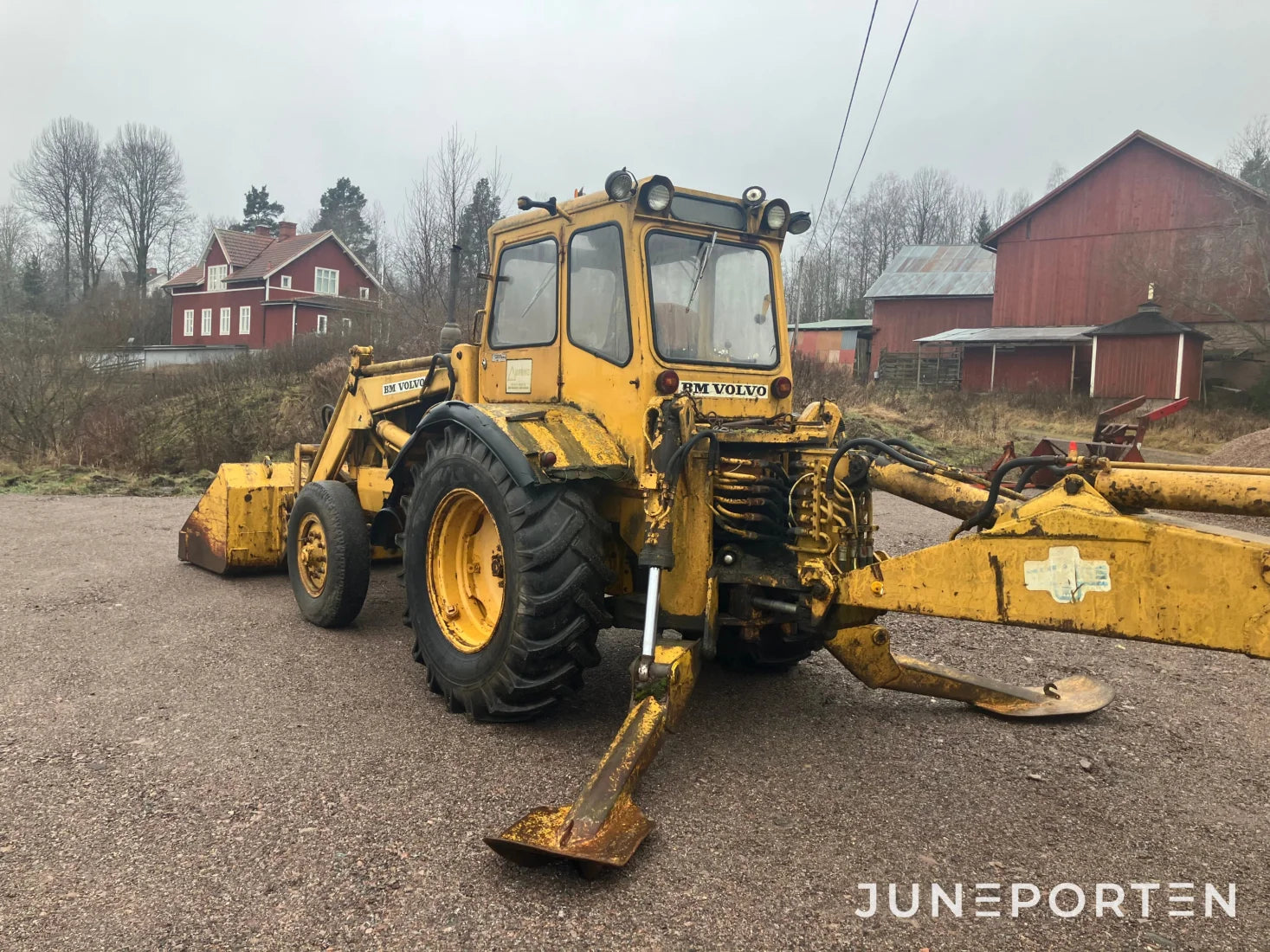 Traktorgrävare Volvo GM 614