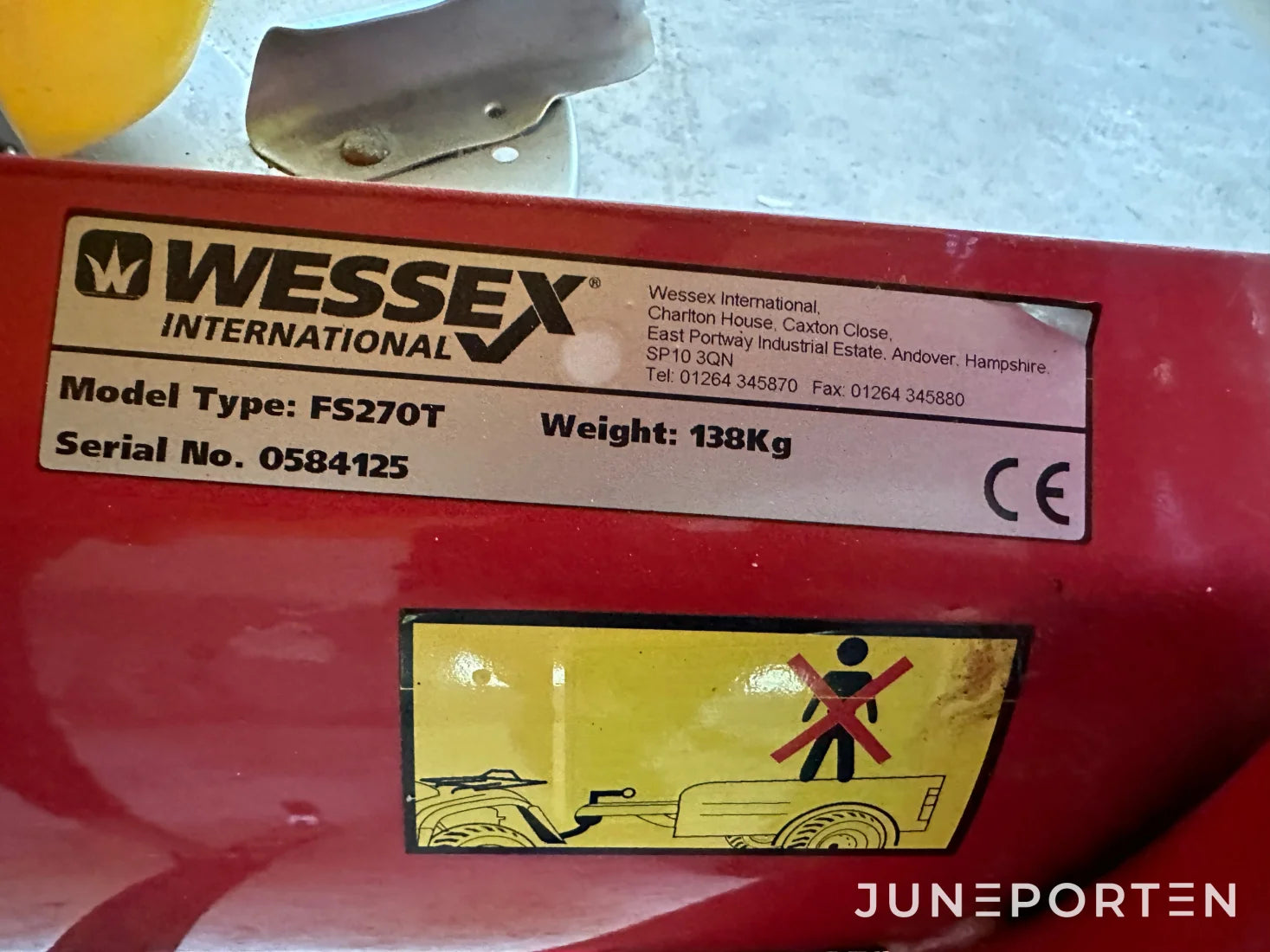 Spridaraggregat Wessex FS270T