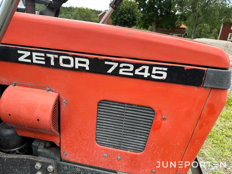 Zetor 7245 4WD med trima 912HD lastare