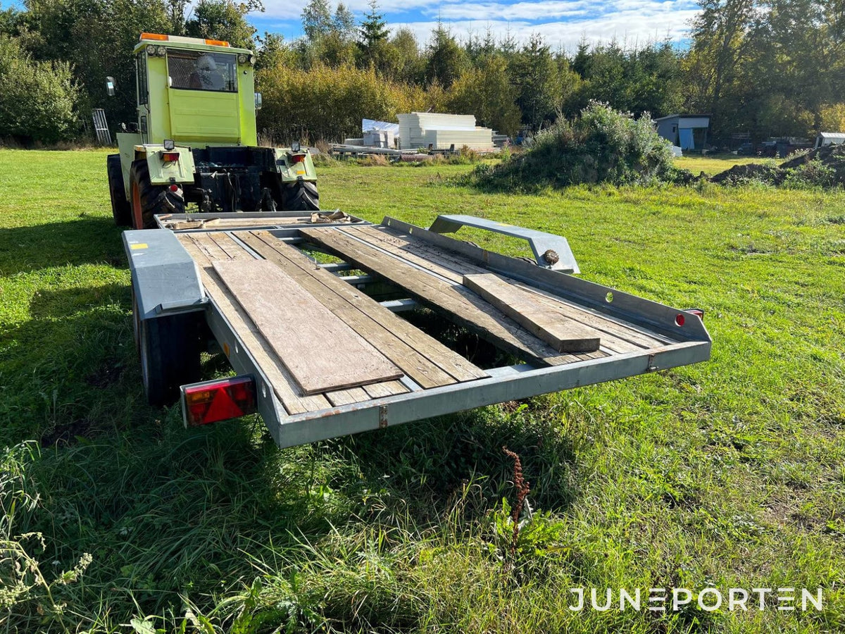Maskinsläp 7 ton med tipp - 2017