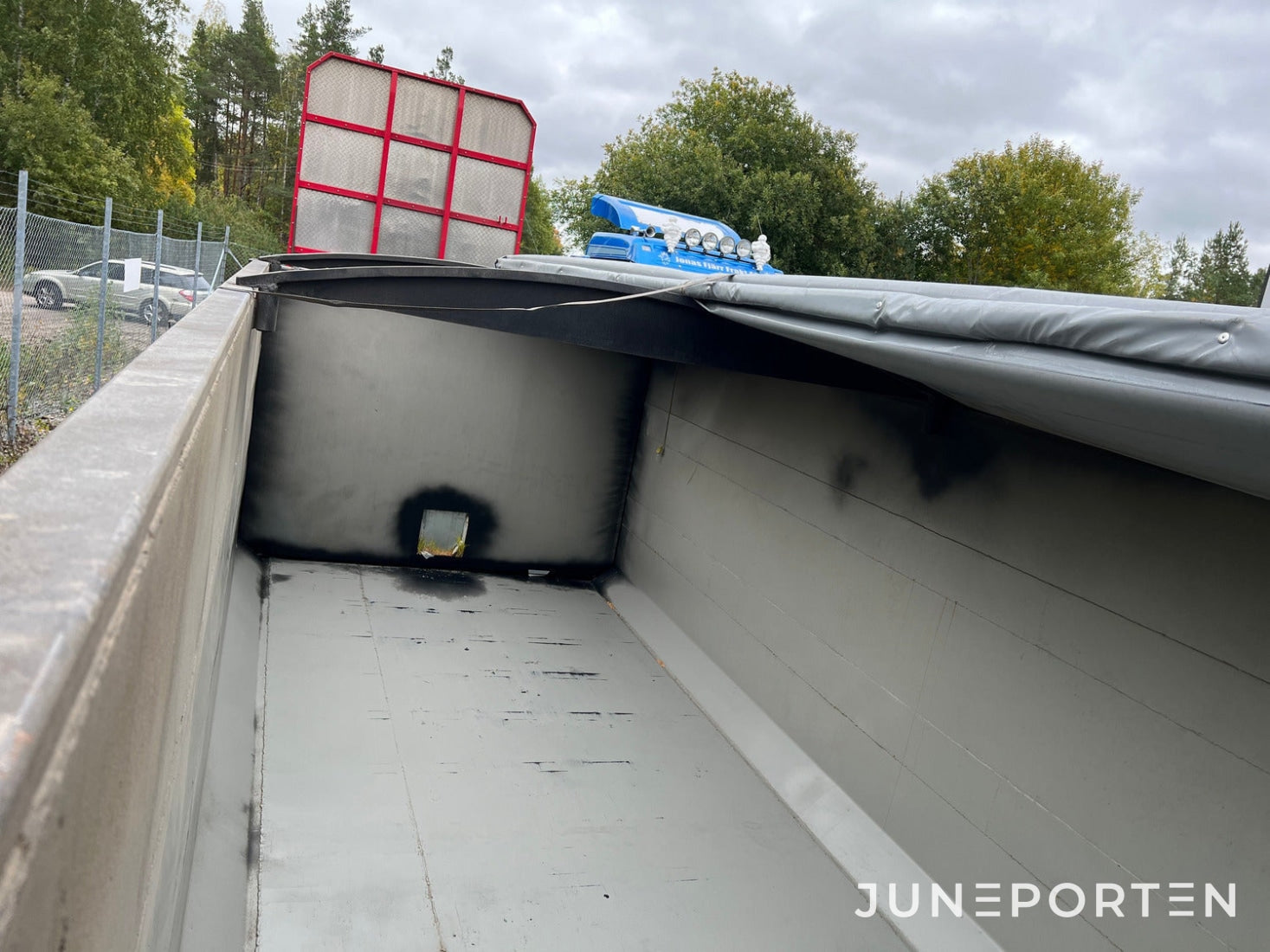 Spannmålsflak på 25 m3