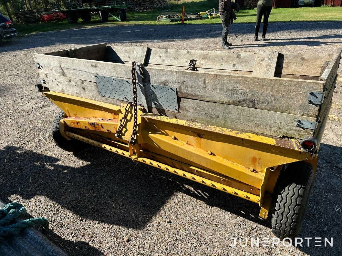 Sandspridare Hjuldriven