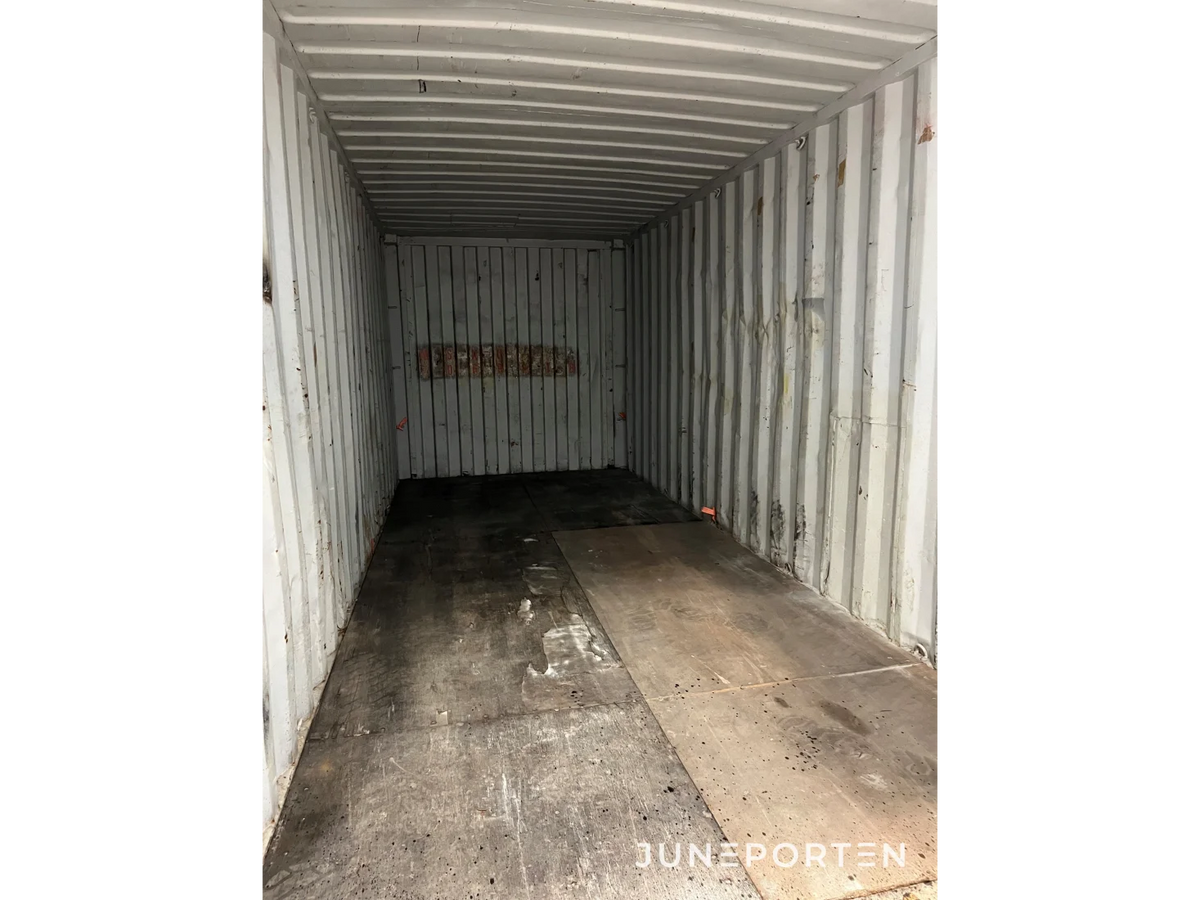 Fraktcontainer Blå 20 fot