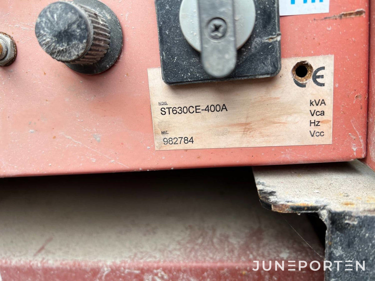 Elverk / Dieselgenerator Iveco 200 kVA