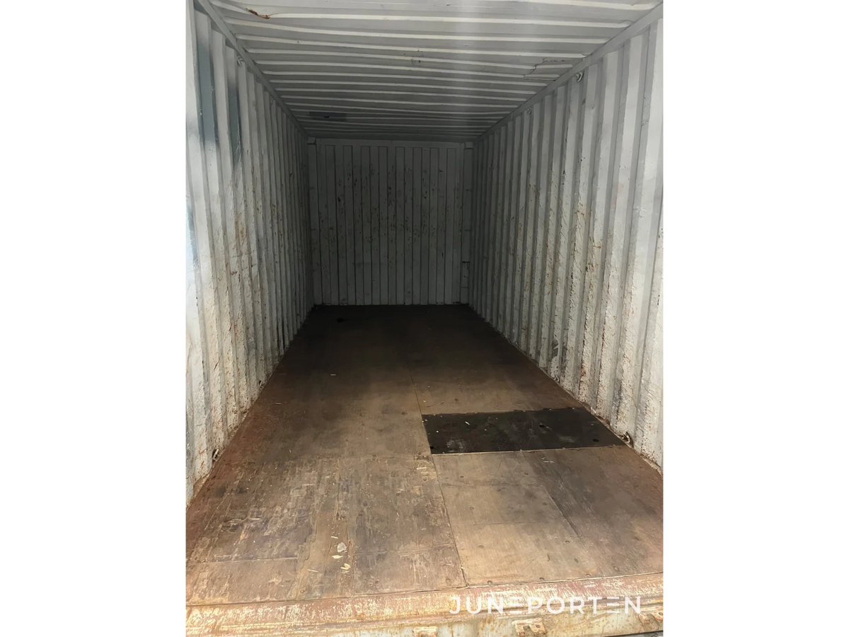 Fraktcontainer Grå 20 fot