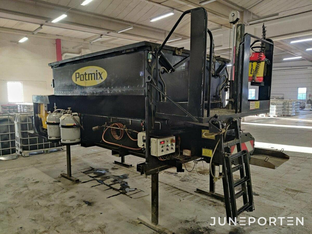 Asfaltcontainer Hotbox 4,5 ton - 2017