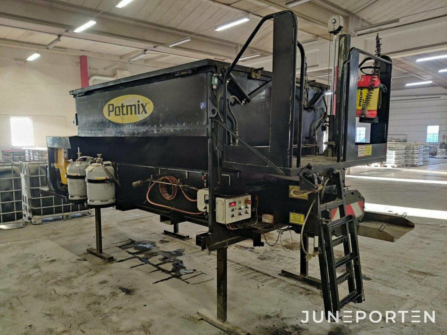 Asfaltcontainer Hotbox 4,5 ton - 2017