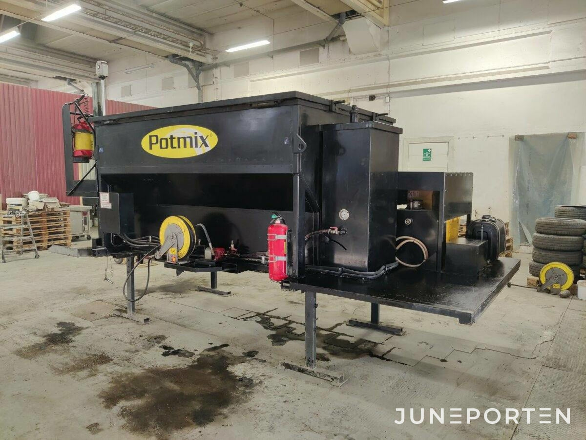 Asfaltcontainer Hotbox 4,5 ton - 2017