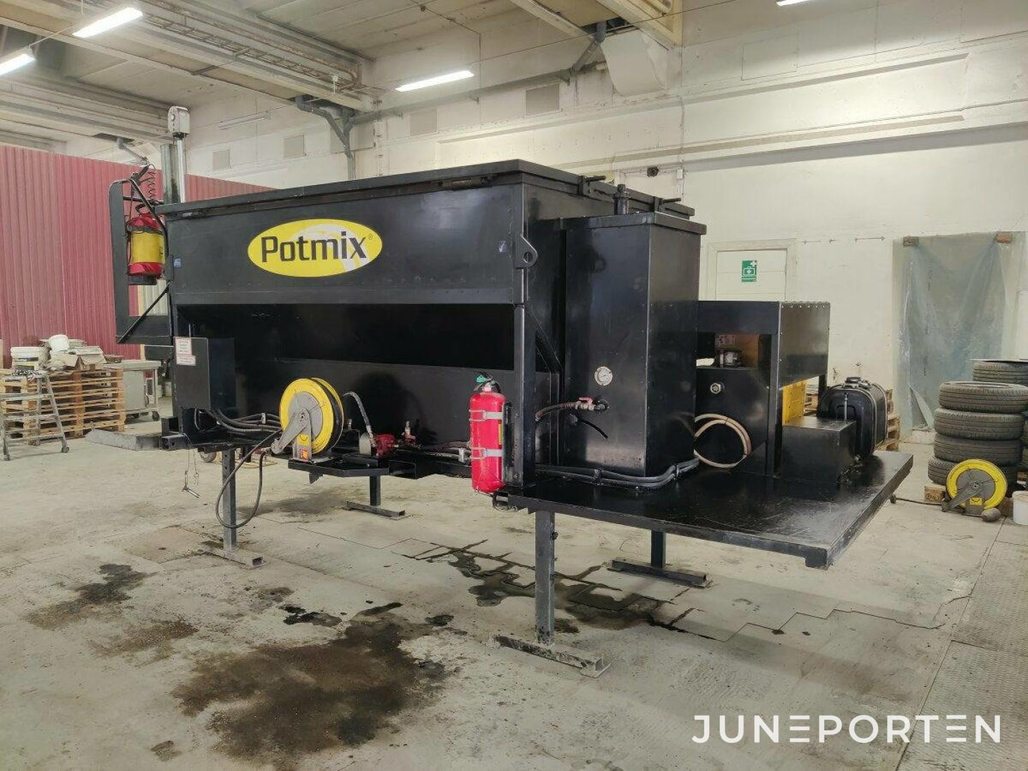 Asfaltcontainer Hotbox 4,5 ton - 2017