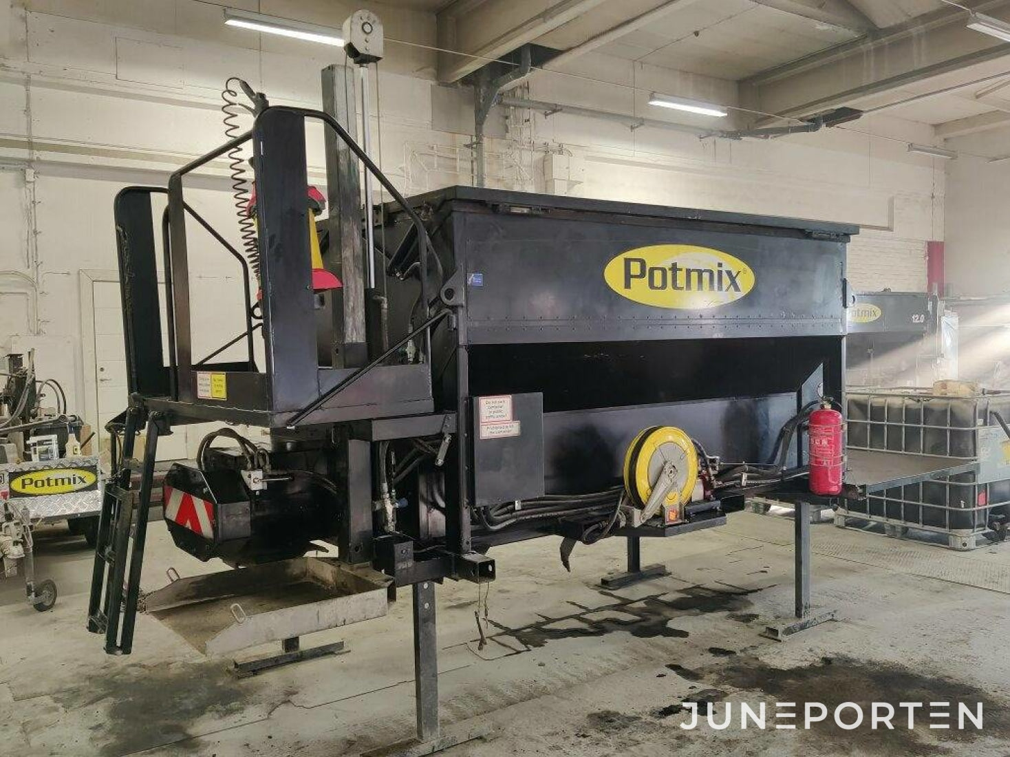 Asfaltcontainer Hotbox 4,5 ton - 2017