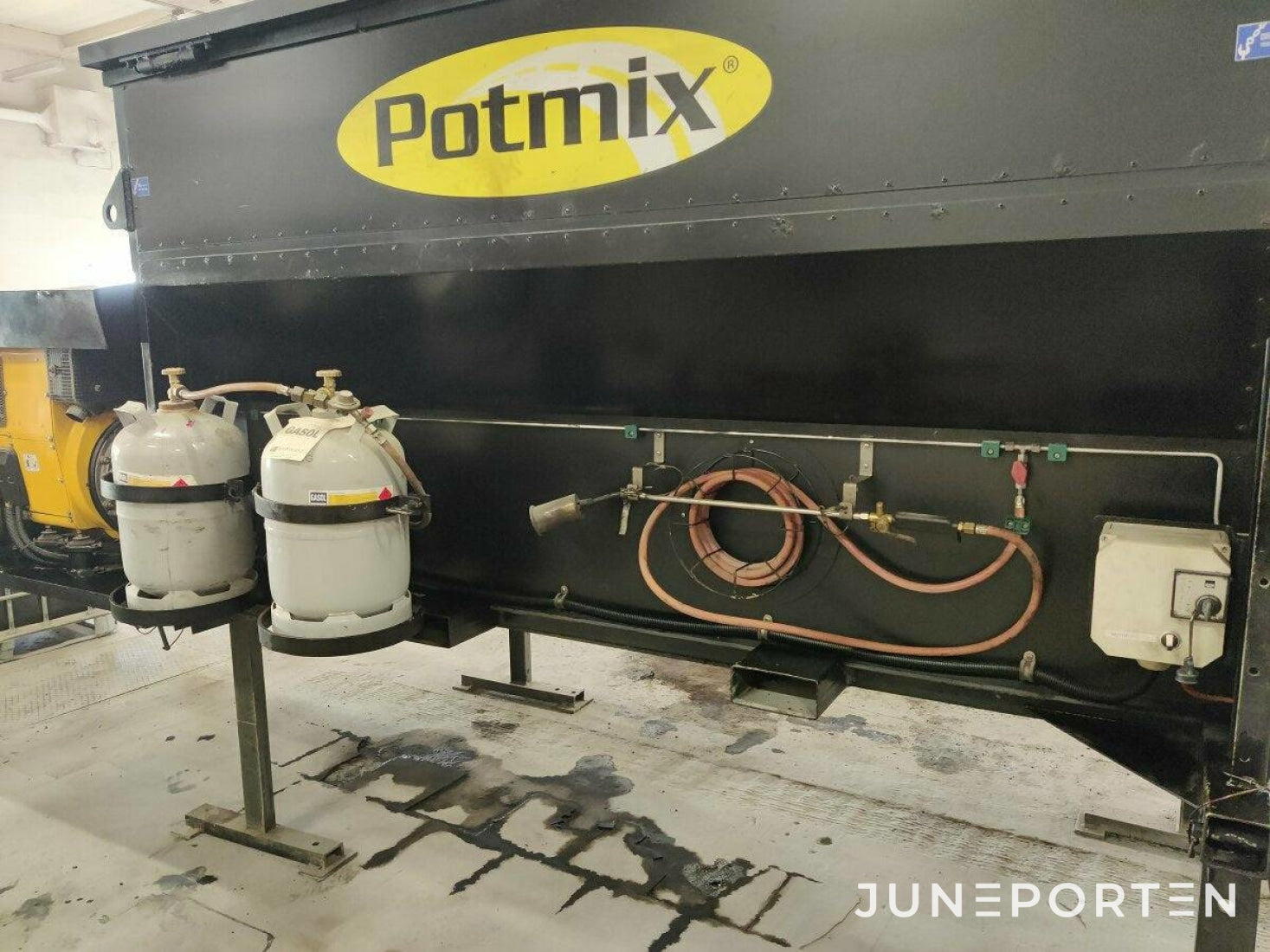 Asfaltcontainer Hotbox 4,5 ton - 2017