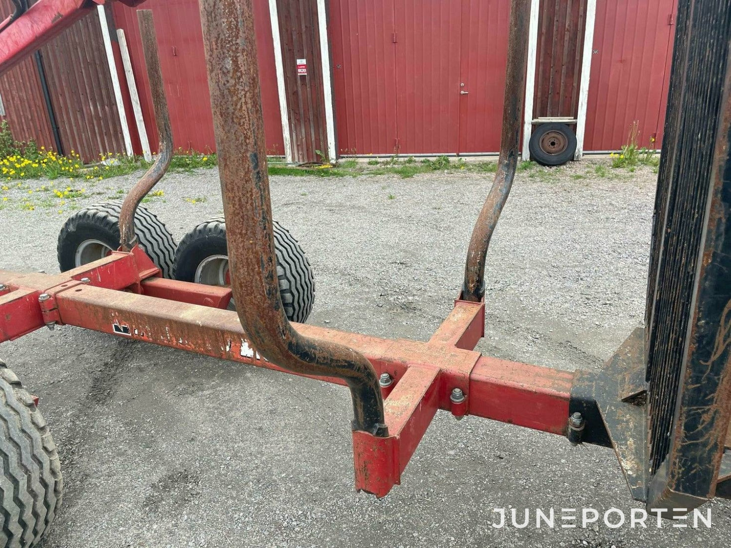 Fiat 880 med Patu skogsvagn - 1979