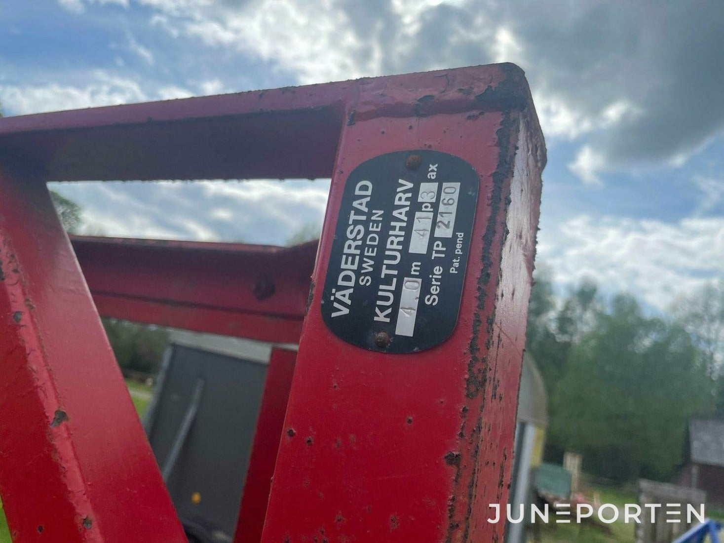 Väderstad Harv 4,0 M med hyd uppfällning
