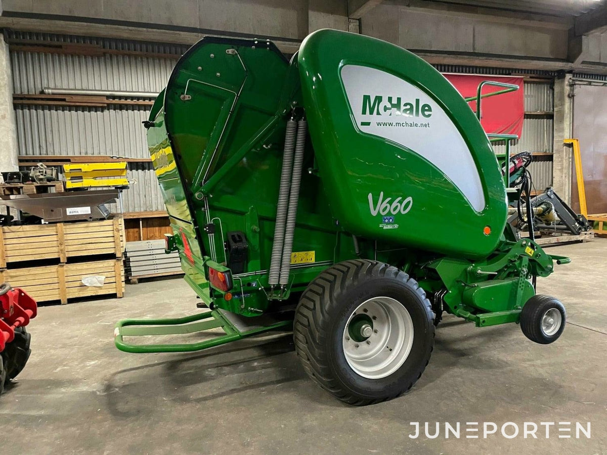 Rundbalspress McHale V660 - 2018