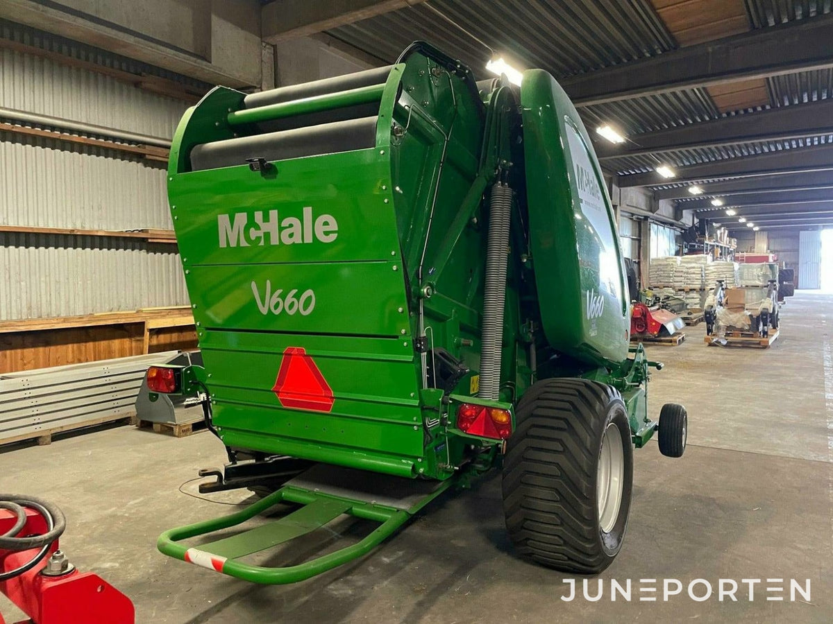 Rundbalspress McHale V660 - 2018