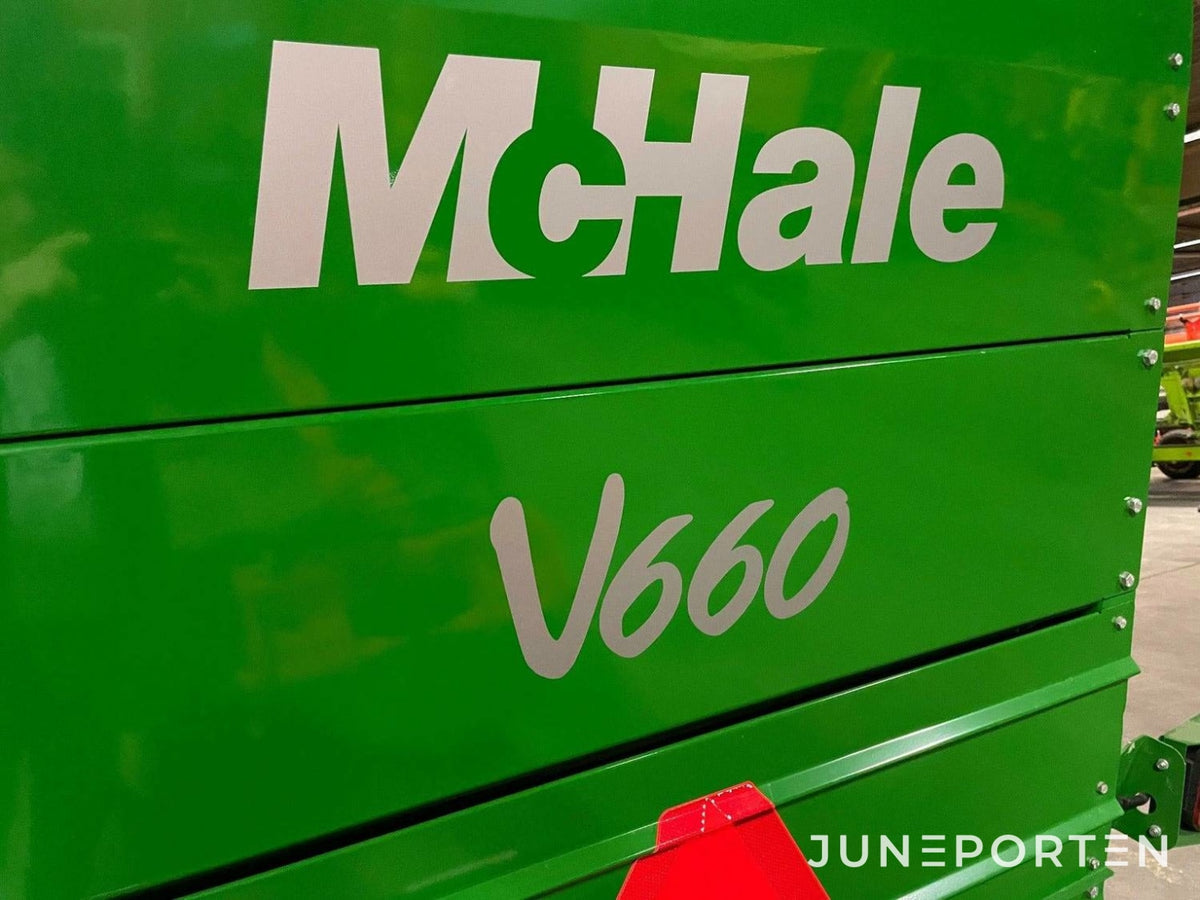 Rundbalspress McHale V660 - 2018