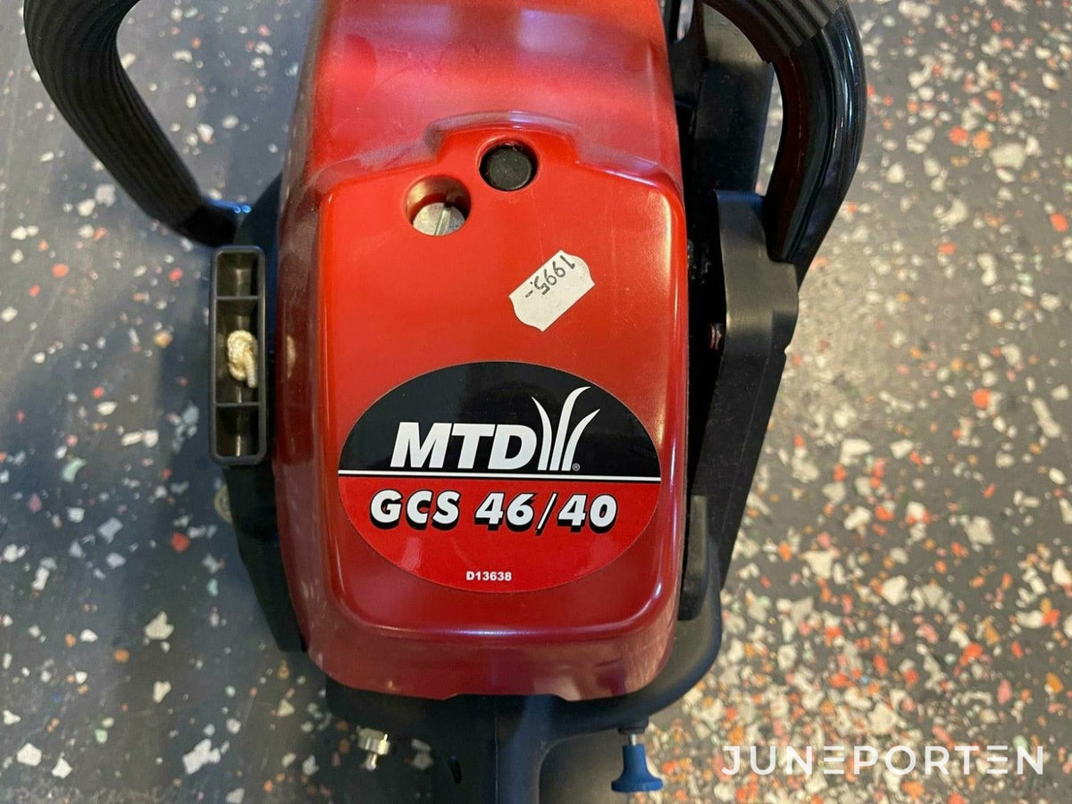 MTD GCS 46/40 - Motorsåg