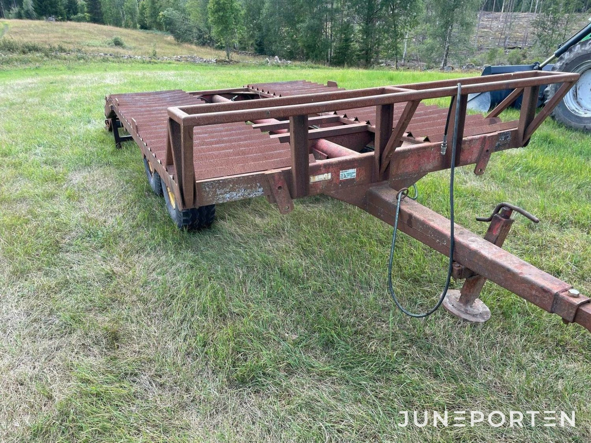 Maskintrailer 6 ton